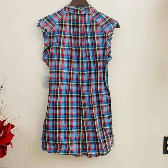 NWT Urban Outfitters Zoey Workwear Gingham Romper Jumpsuit Size XS - Picture 9 of 12